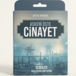 Mystic Murders: Askeri Üste Cinayet - Dedektif Dava Çözme Kart Oyunu
